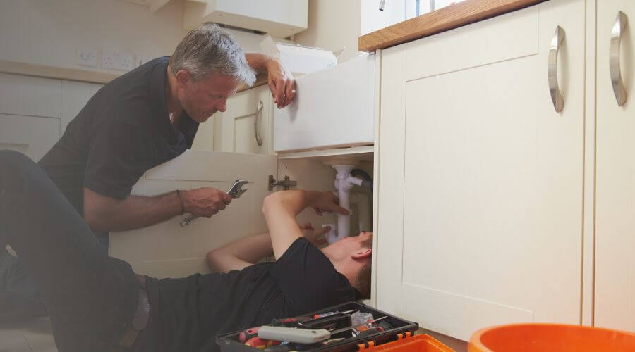 Professional burst pipe repair services in Leslie, MI